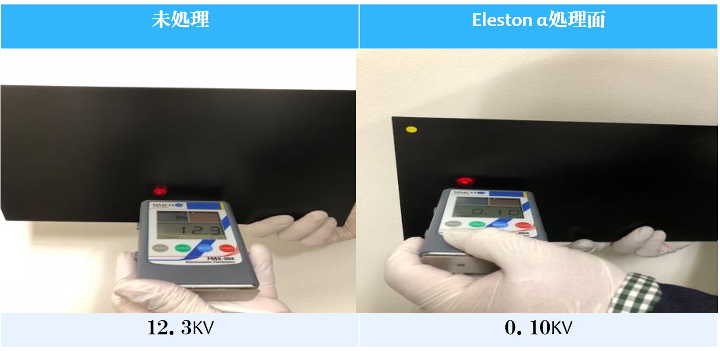 Eleston帯電量PVC