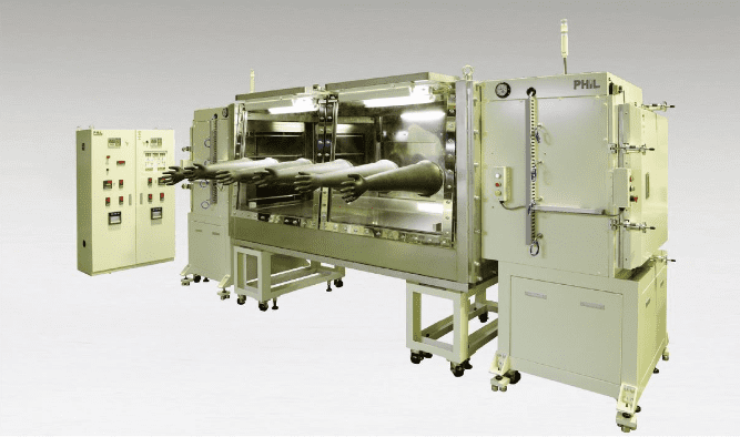 低水分グローブBOX付 真空乾燥装置