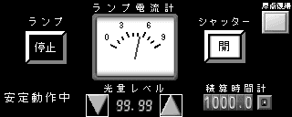 ソーラシミュレータ 卓上形　タッチパネル