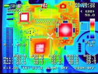 赤外線サーモグラフィカメラ　Thermo GEAR Gシリーズ　熱表示機能3