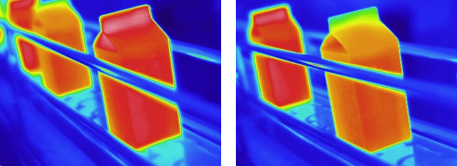 赤外線サーモグラフィカメラ InfReC TS600　高精度で温度計測