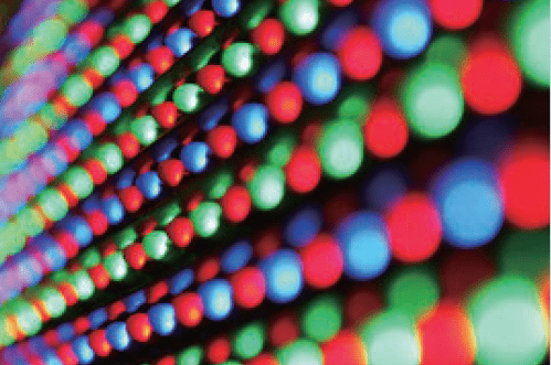 LED照明、OLED照明の発光部の輝度・色度均一性測定