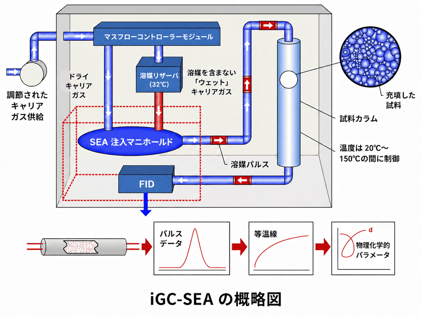 iGC-SEAの装置構成
